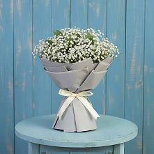 Букет цветов из:  Гипсофила в Карагаче