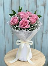 Букет цветов из:  Розы #REPLACE_PRED# Карагаче