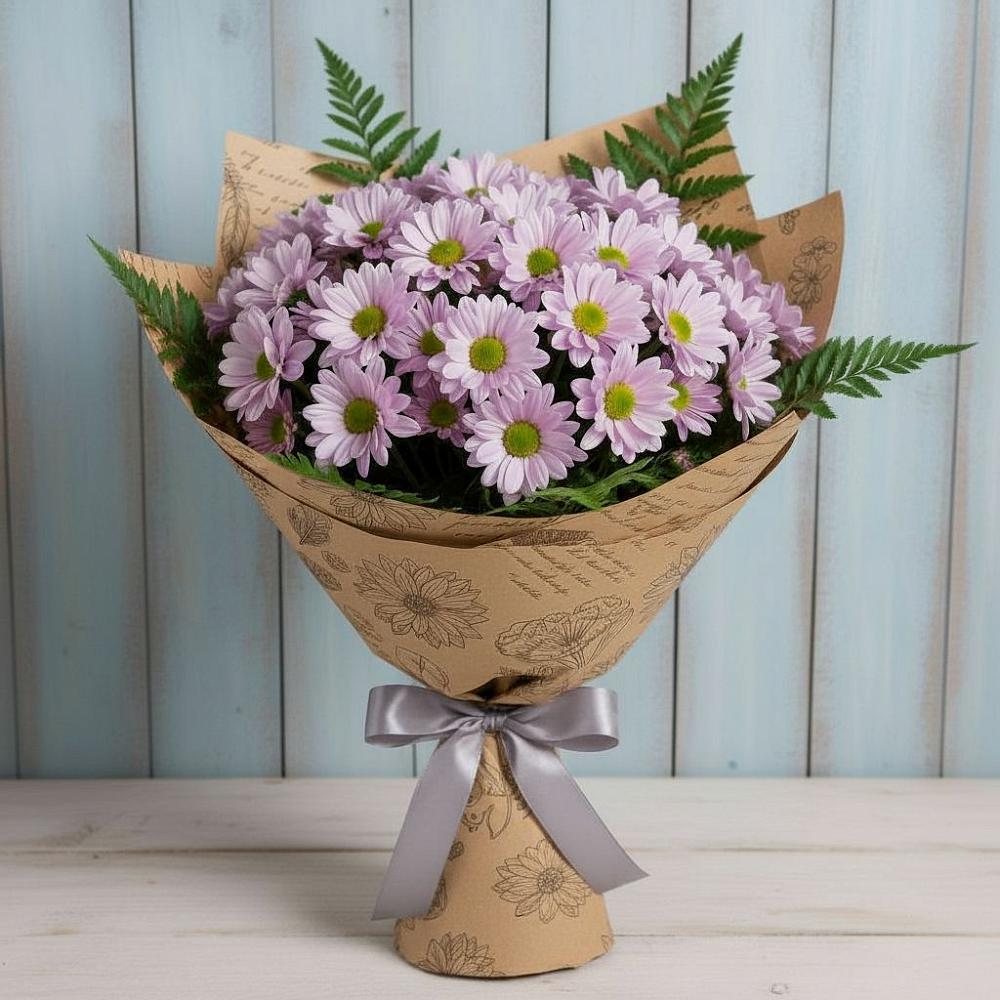 Букет цветов из: Хризантемы в Карагаче