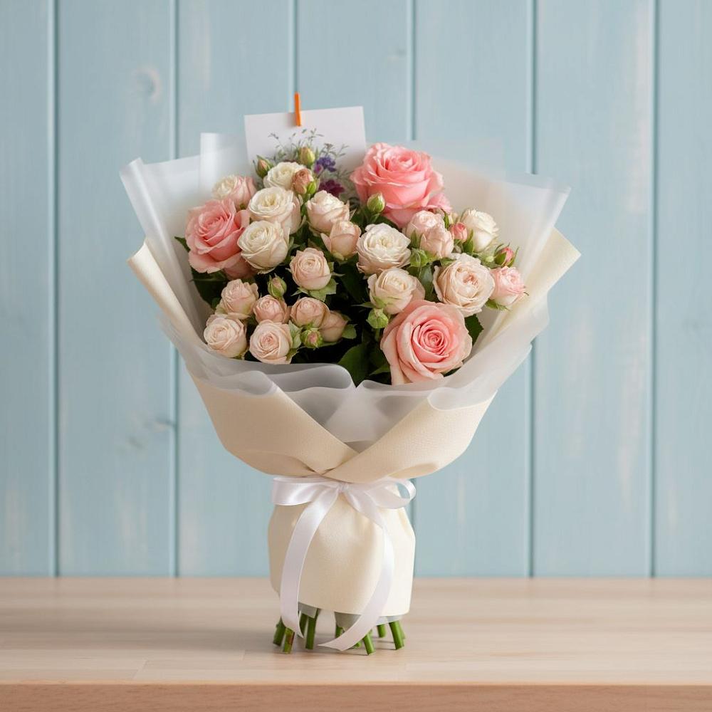 Букет цветов из: Розы в Карагаче