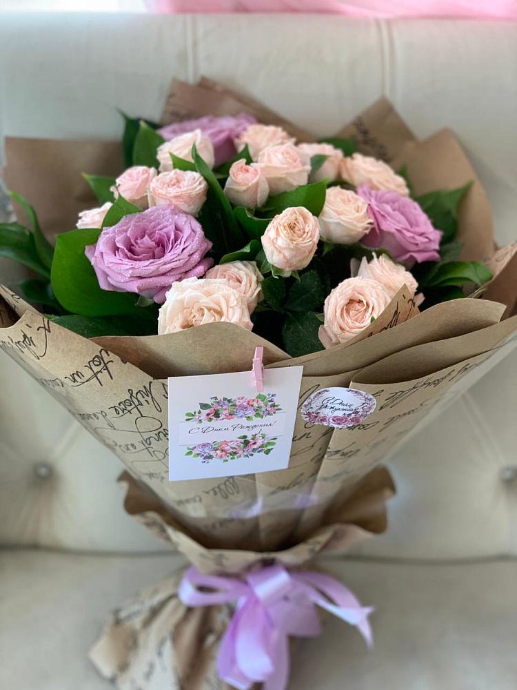 Букет цветов из: Розы в Карагаче