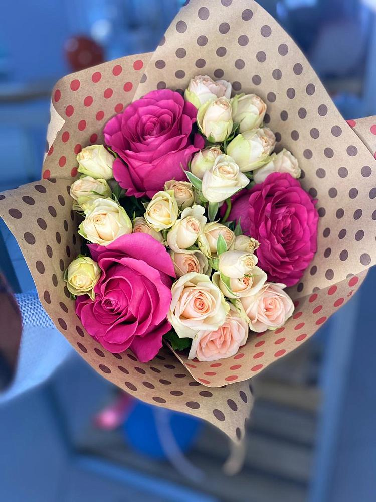 Букет цветов из: Розы в Карагаче