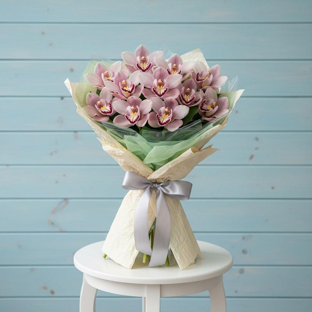 Букет цветов из: Орхидеи и Розы в Карагаче