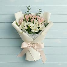 Букет цветов из:  Альстромерии в Карагаче