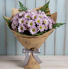 Букет цветов из:  Хризантемы в Карагаче