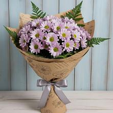 Букет цветов из:  Хризантемы в Карагаче