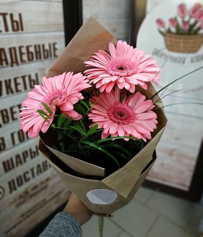 Букет цветов из: Герберы в Карагаче