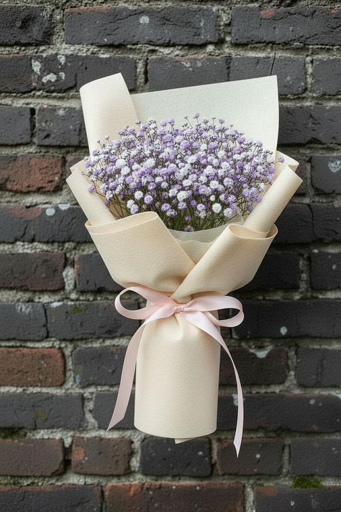 Букет цветов из: Гипсофила в Карагаче