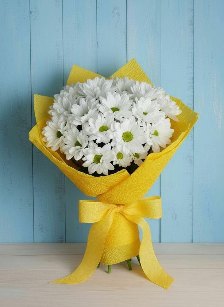 Букет цветов из: Хризантемы в Карагаче