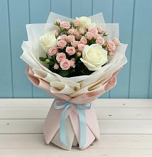 Букет цветов из:  Розы в Карагаче