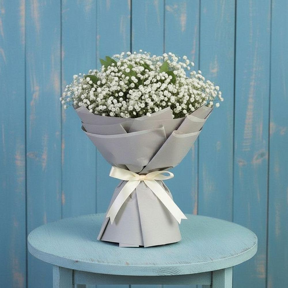 Букет цветов из: Гипсофила в Карагаче