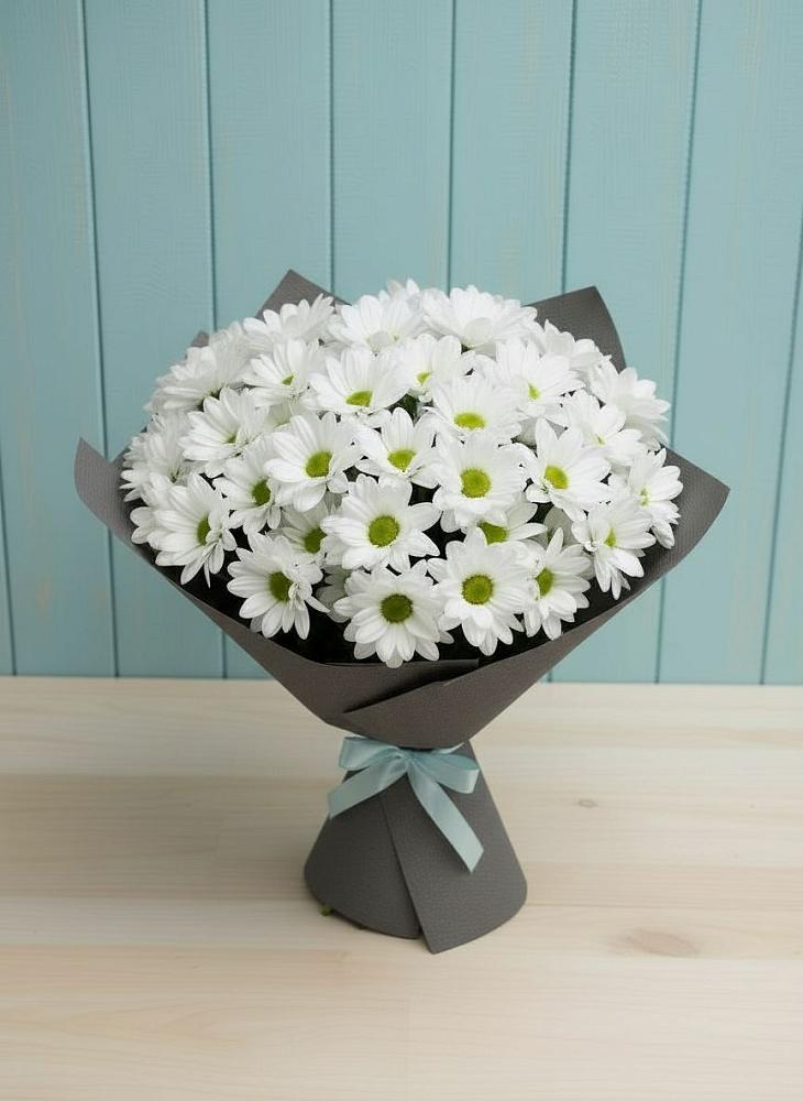 Букет цветов из: Хризантемы в Карагаче