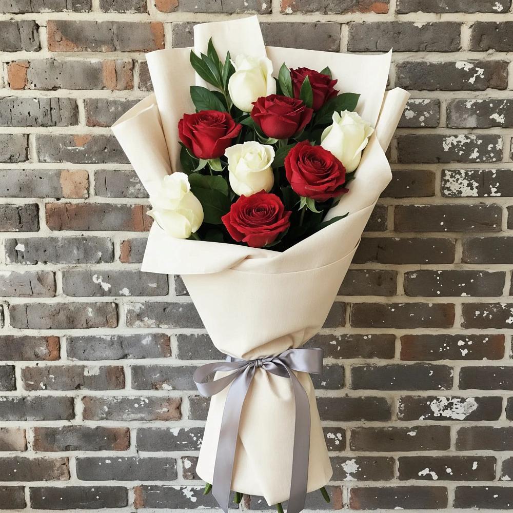 Букет цветов из: Розы в Карагаче