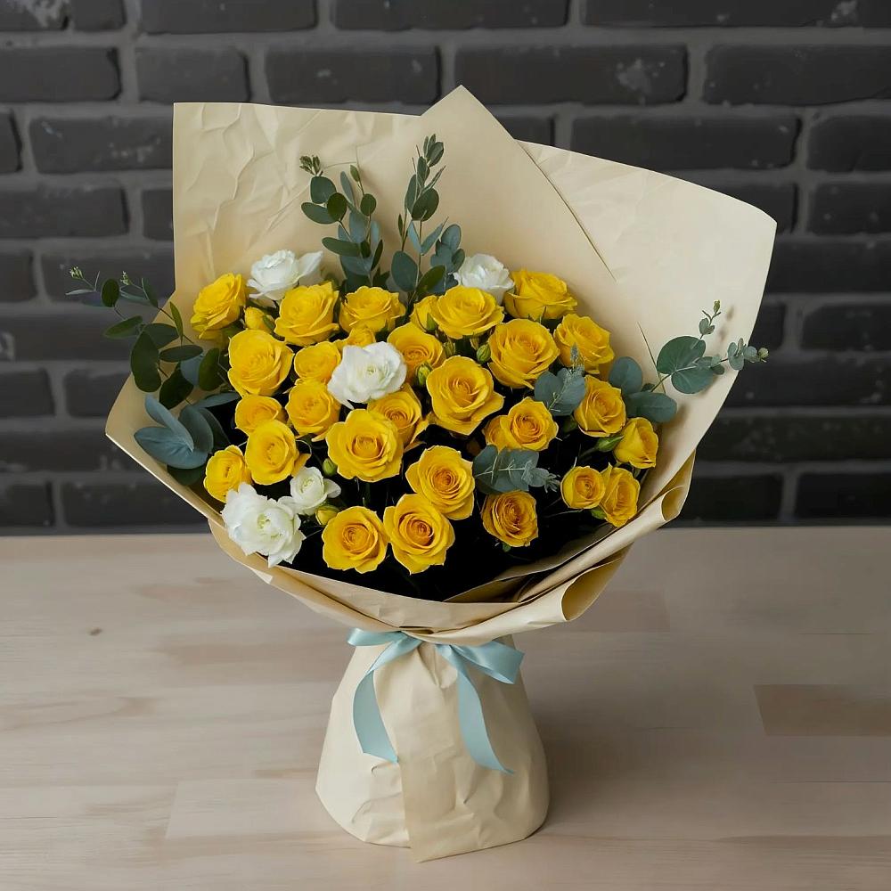 Букет цветов из: Розы в Карагаче