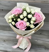 Букет цветов из:  Розы #REPLACE_PRED# Карагаче