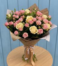 Букет цветов из:  Розы в Карагаче