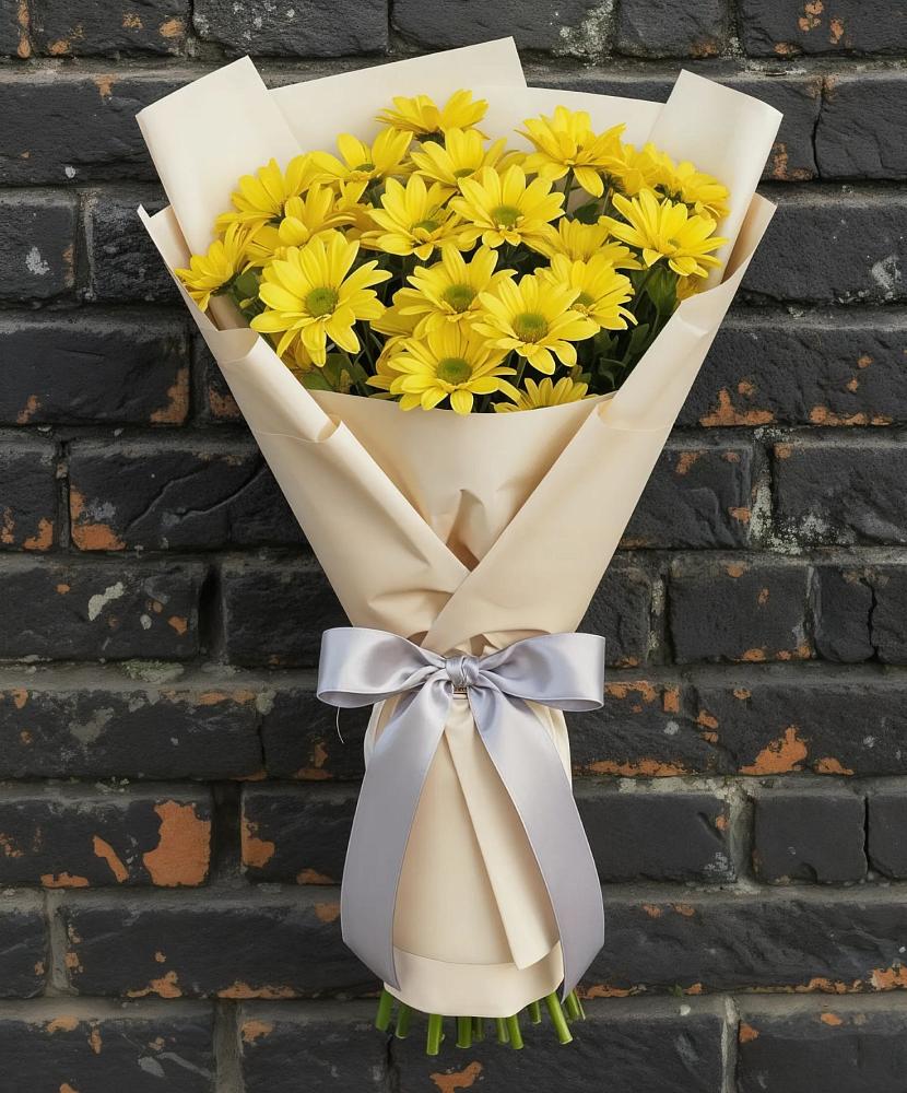 Букет цветов из: Хризантемы в Карагаче