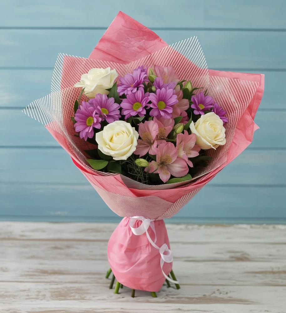 Букет цветов из: Герберы в Карагаче