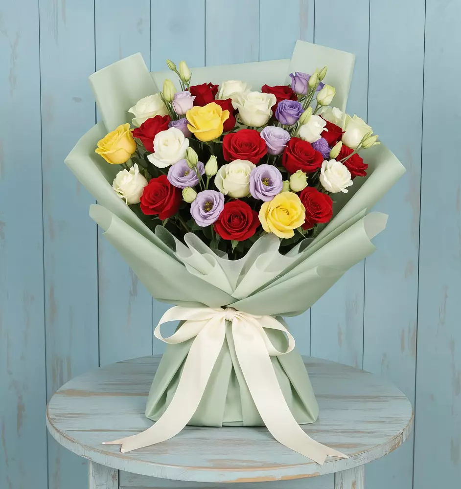 Букет цветов из: Розы в Карагаче