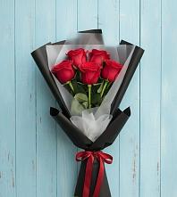 Букет цветов из:  Розы #REPLACE_PRED# Карагаче