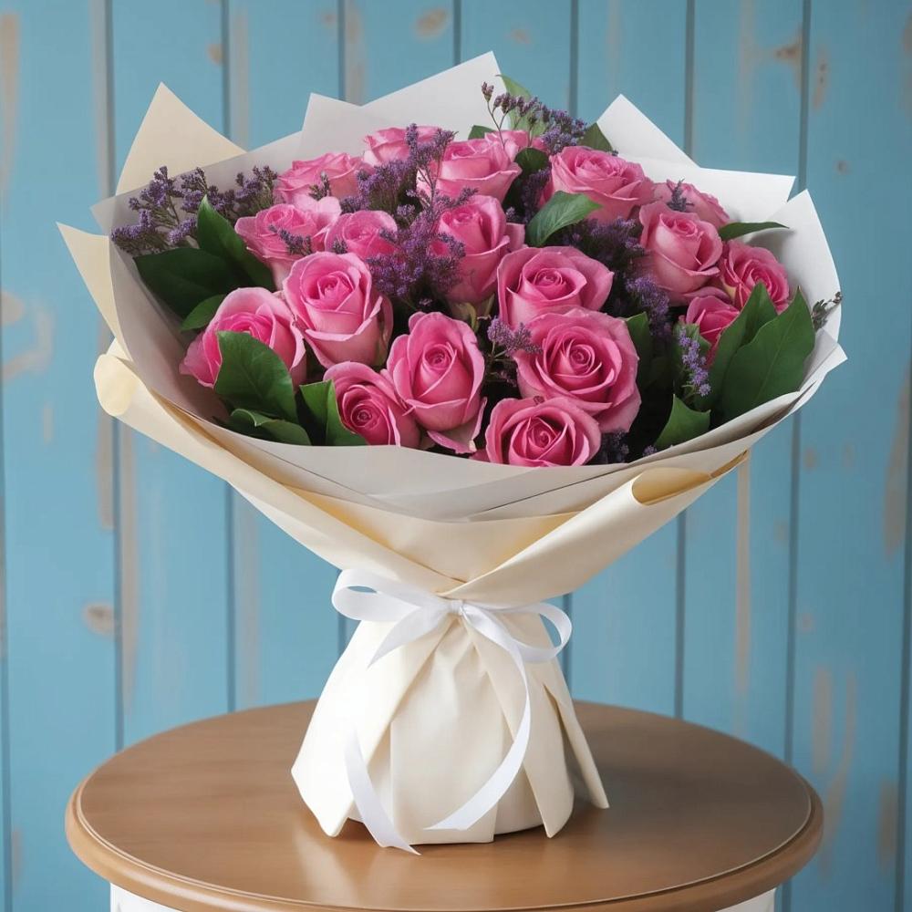 Букет цветов из: Розы в Карагаче