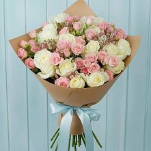 Букет цветов из:  Розы в Карагаче