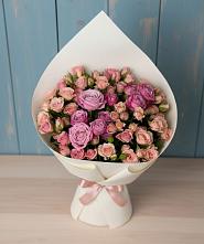 Букет цветов из:  Розы #REPLACE_PRED# Карагаче