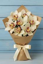 Букет цветов из:  Орхидеи и Розы в Карагаче